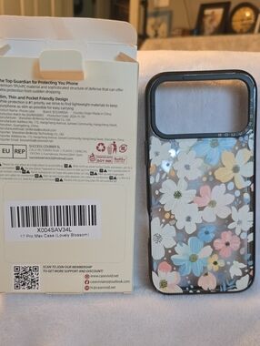 Lovely Blossom Floral Phone Case for iPhone 17 Pro Max -
